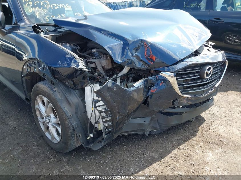 2019 Mazda Cx-3 Gs VIN: JM1DKFC72K0443406 Lot: 12400319