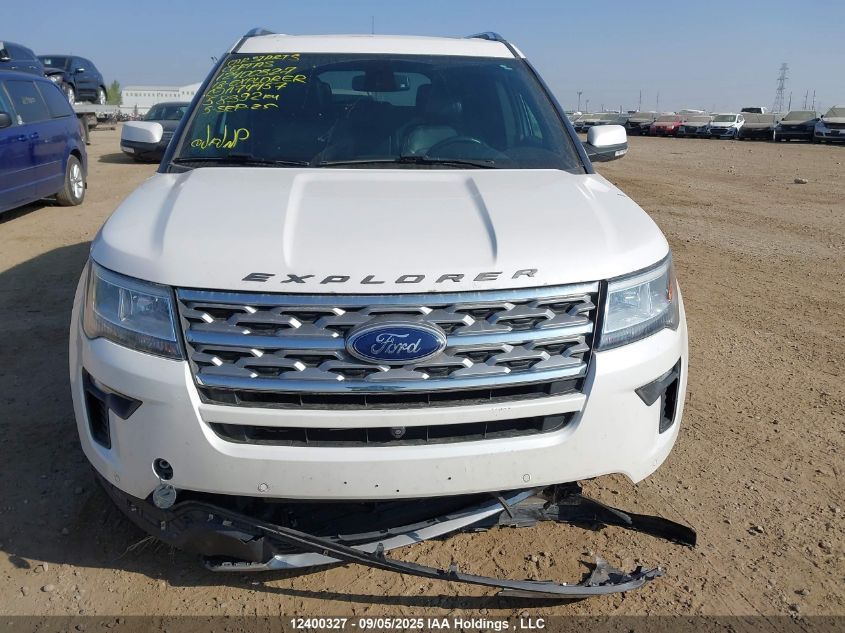 2018 Ford Explorer Limited VIN: 1FM5K8F86JGA74457 Lot: 12400327