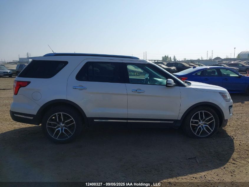 2018 Ford Explorer Limited VIN: 1FM5K8F86JGA74457 Lot: 12400327