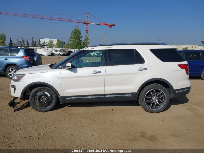2018 Ford Explorer Limited VIN: 1FM5K8F86JGA74457 Lot: 12400327