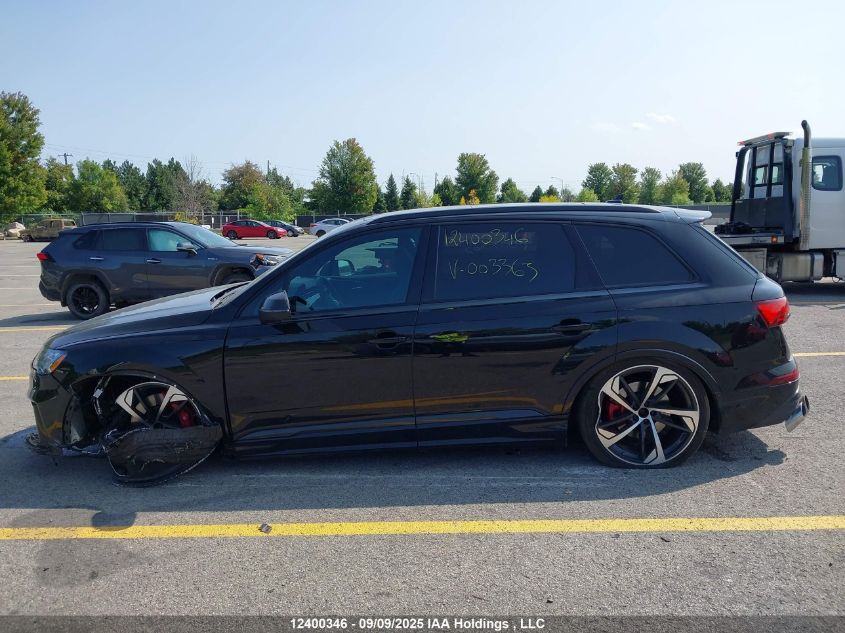 2024 Audi Sq7 VIN: WA1AWBF71RD003363 Lot: 12400346