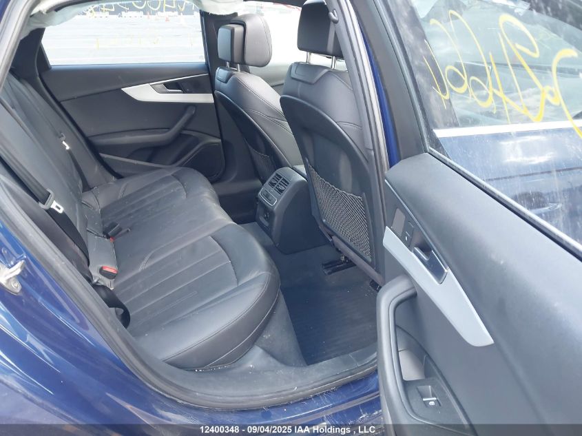 2017 Audi A4 2.0T Progressiv VIN: WAUENAF4XHN024664 Lot: 12400348