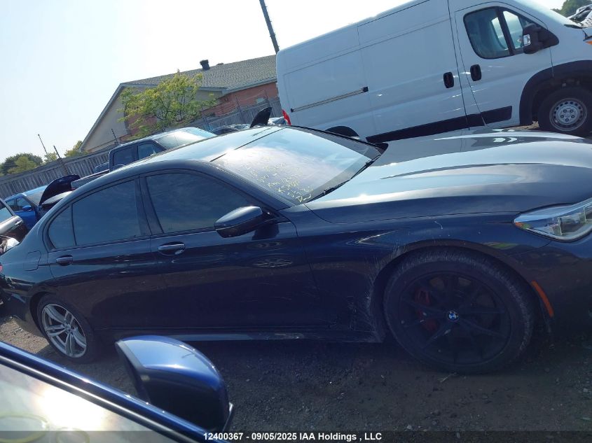 2016 BMW 750 Xi VIN: WBA7F2C57GG419770 Lot: 12400367