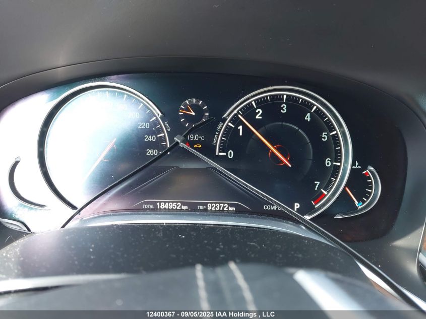 2016 BMW 750 Xi VIN: WBA7F2C57GG419770 Lot: 12400367