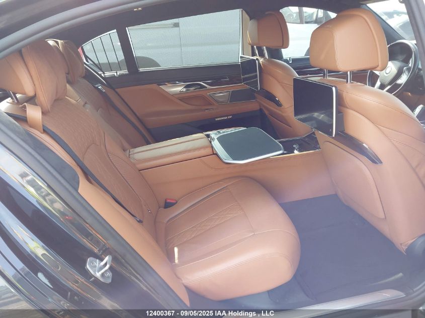 2016 BMW 750 Xi VIN: WBA7F2C57GG419770 Lot: 12400367