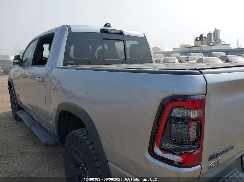 2021 Ram 1500 Rebel VIN: 1C6SRFLT4MN689273 Lot: 12400382