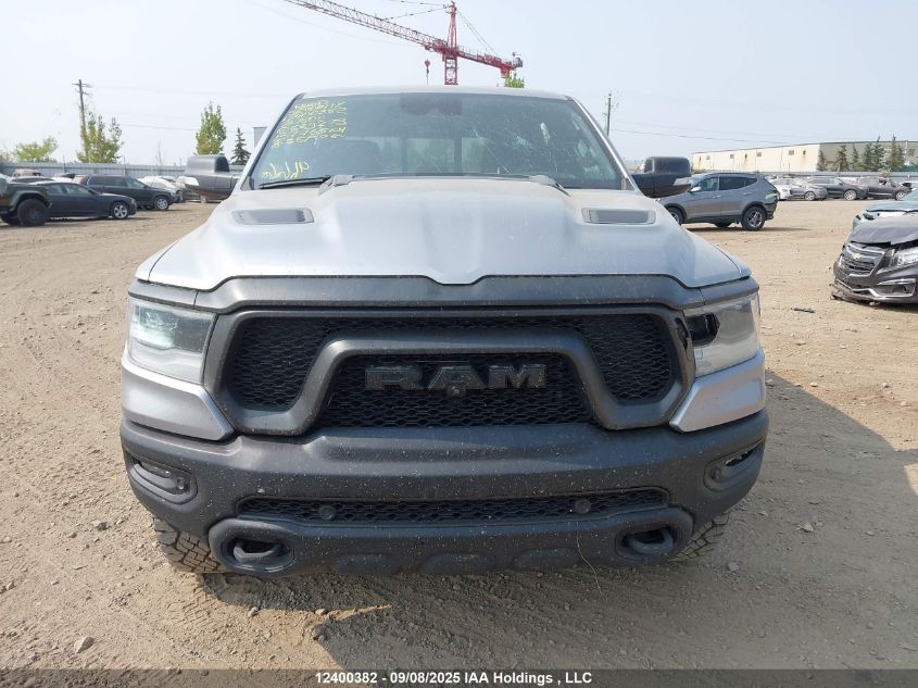 2021 Ram 1500 Rebel VIN: 1C6SRFLT4MN689273 Lot: 12400382