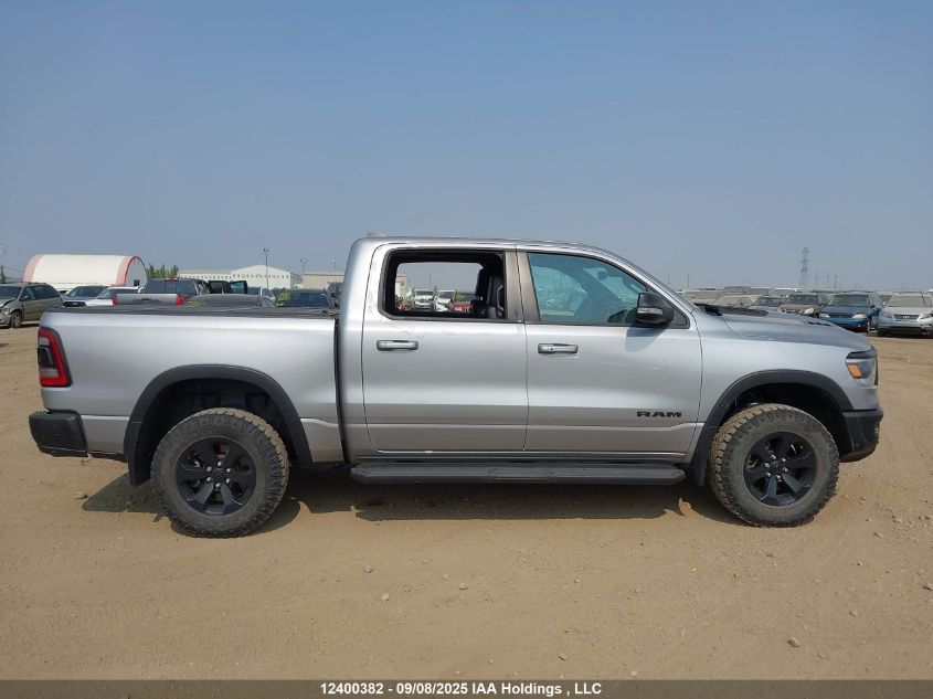 2021 Ram 1500 Rebel VIN: 1C6SRFLT4MN689273 Lot: 12400382