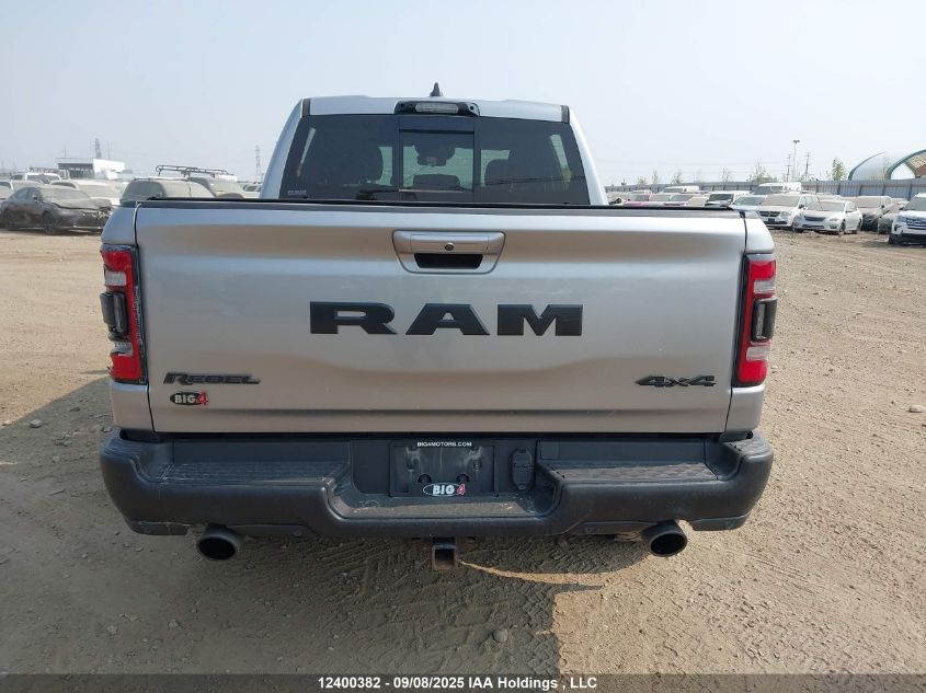 2021 Ram 1500 Rebel VIN: 1C6SRFLT4MN689273 Lot: 12400382
