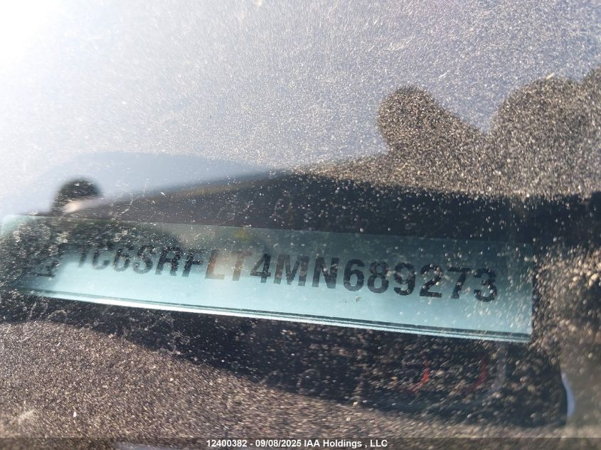 2021 Ram 1500 Rebel VIN: 1C6SRFLT4MN689273 Lot: 12400382