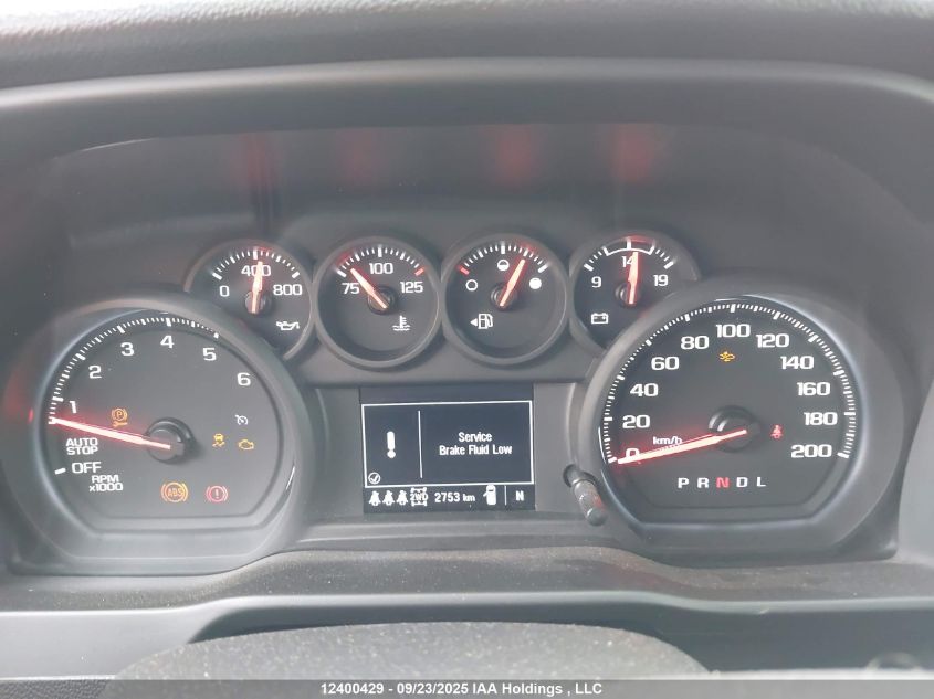 2025 GMC Sierra 1500 VIN: 1GTUUAED4SZ190052 Lot: 12400429