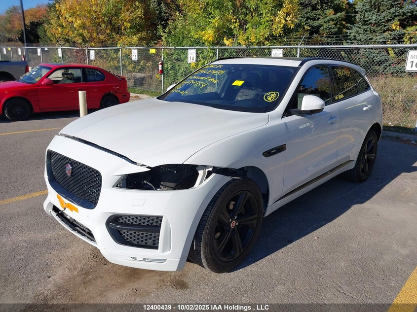 2017 Jaguar F-Pace, Front, IAAI, VIN SADCL2BN4HA499954 — photo 2