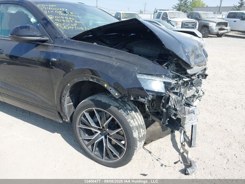 2021 Audi Q8 55 Technik VIN: WA1FVAF10MD015530 Lot: 12400477
