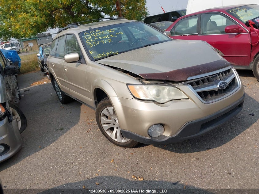 4S4BP62C887337917 2008 Subaru Outback 2.5I Limited auction photo 1