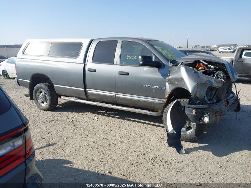2006 Dodge Ram 2500 St/Slt/Laramie VIN: 3D7KS28C26G192996 Lot: 12400570