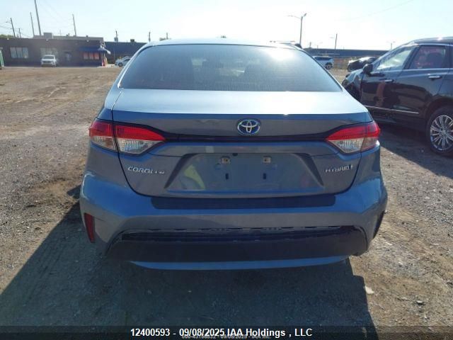 2022 Toyota Corolla Hybrid Base W/Li Battery VIN: JTDBAMDE9NJ040209 Lot: 12400593