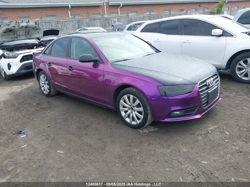 2013 Audi A4 2.0T VIN: WAUBFCFL6DN015151 Lot: 12400617