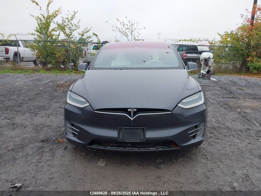 2017 Tesla Model X VIN: 5YJXCBE27HF035269 Lot: 12400628
