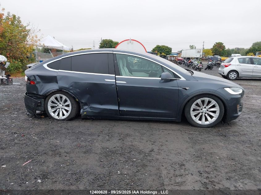 2017 Tesla Model X VIN: 5YJXCBE27HF035269 Lot: 12400628