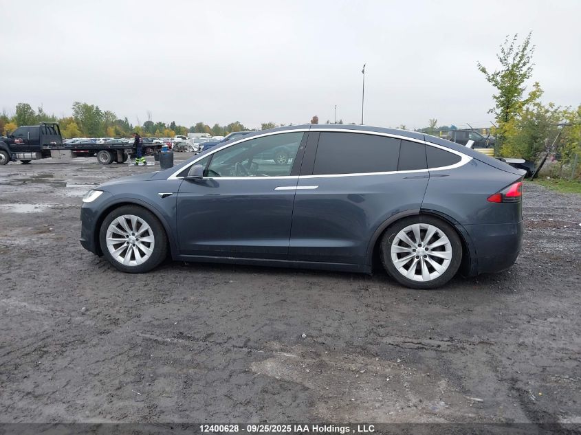 2017 Tesla Model X VIN: 5YJXCBE27HF035269 Lot: 12400628
