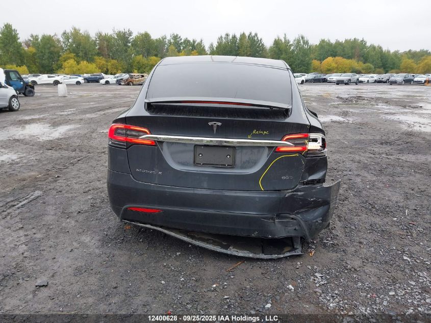 2017 Tesla Model X VIN: 5YJXCBE27HF035269 Lot: 12400628