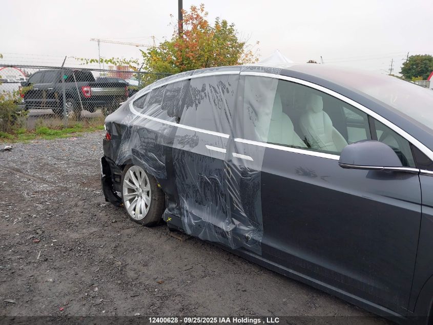 2017 Tesla Model X VIN: 5YJXCBE27HF035269 Lot: 12400628