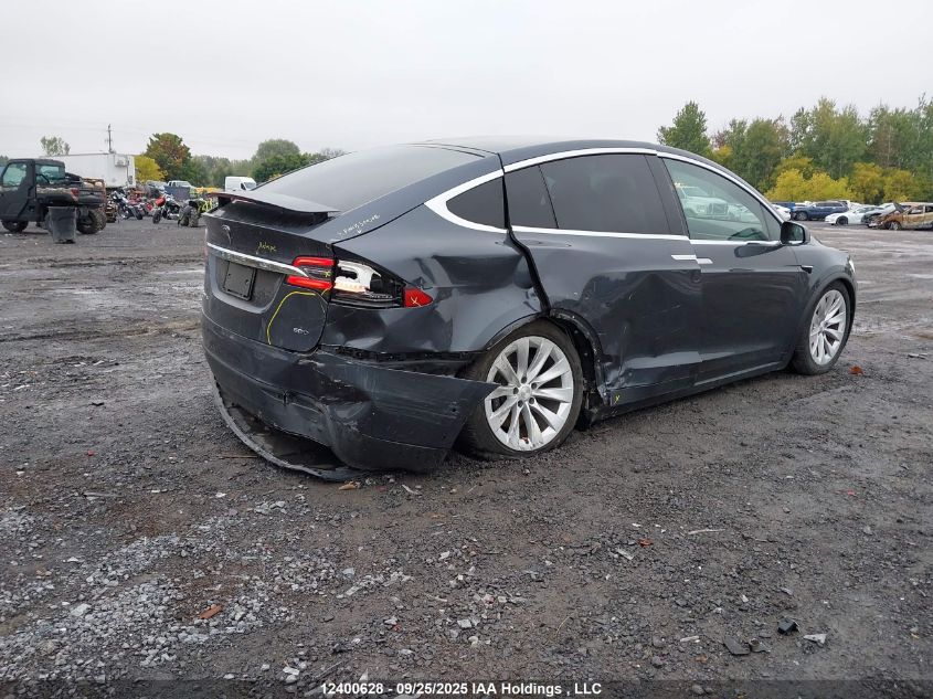 2017 Tesla Model X VIN: 5YJXCBE27HF035269 Lot: 12400628