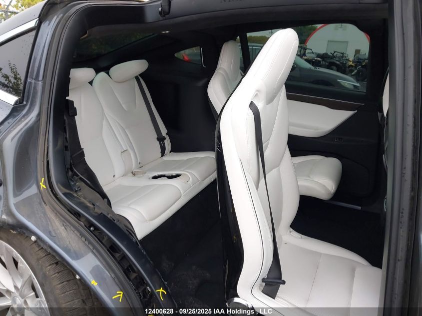 2017 Tesla Model X VIN: 5YJXCBE27HF035269 Lot: 12400628