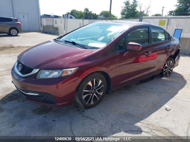 2015 Honda Civic Ex 4Dr VIN: 2HGFB2F54FH050070 Lot: 12400630