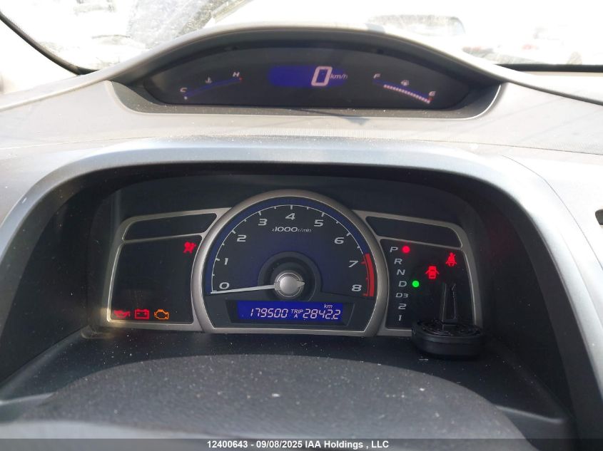 2009 Honda Civic Dx VIN: 2HGFA16289H020156 Lot: 12400643