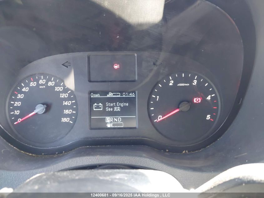 2020 Mercedes-Benz Sprinter 2500 High Roof V6 VIN: W1Y4EDHY8LP288281 Lot: 12400681