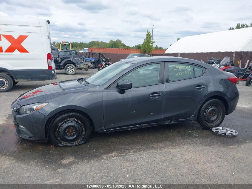 2015 Mazda 3 Sport VIN: 3MZBM1U76FM129597 Lot: 12400699