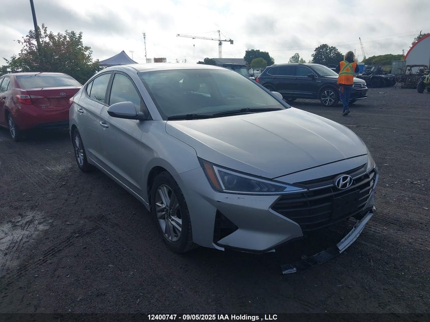 KMHD74LFXKU855901 2019 Hyundai Elantra Essential auction photo 1