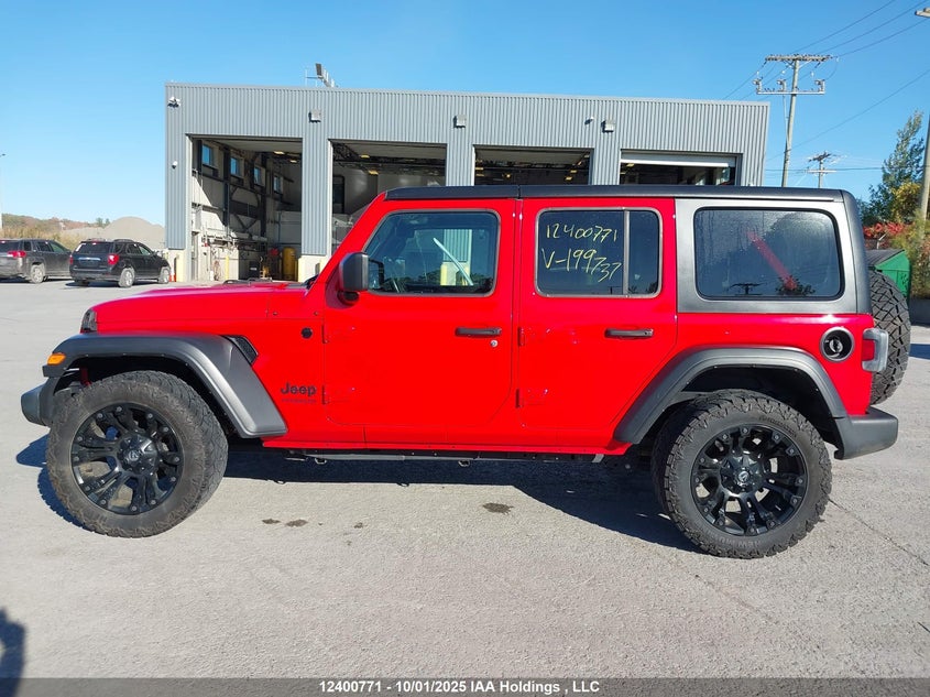 2022 Jeep Tj VIN: 1C4HJXDG6NW199737 Lot: 12400771