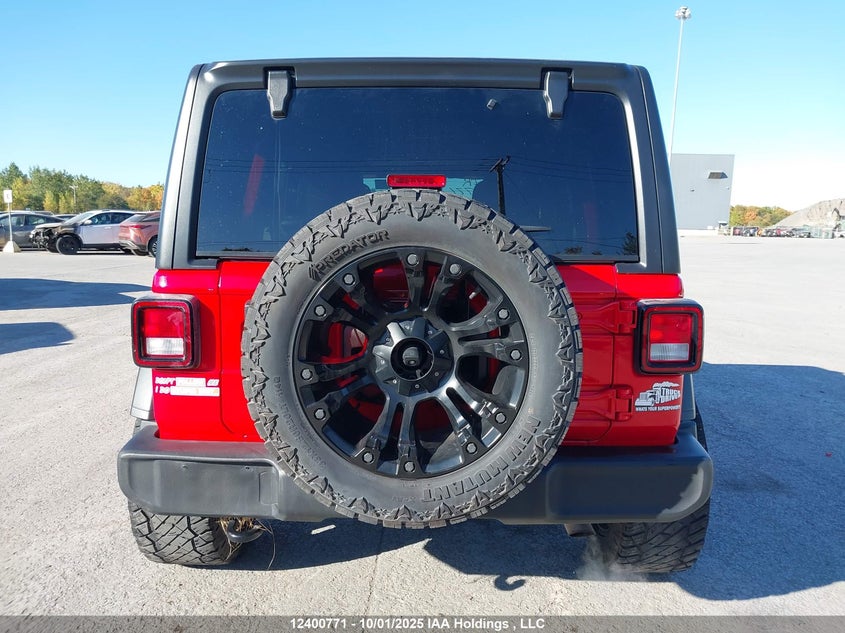 2022 Jeep Tj VIN: 1C4HJXDG6NW199737 Lot: 12400771