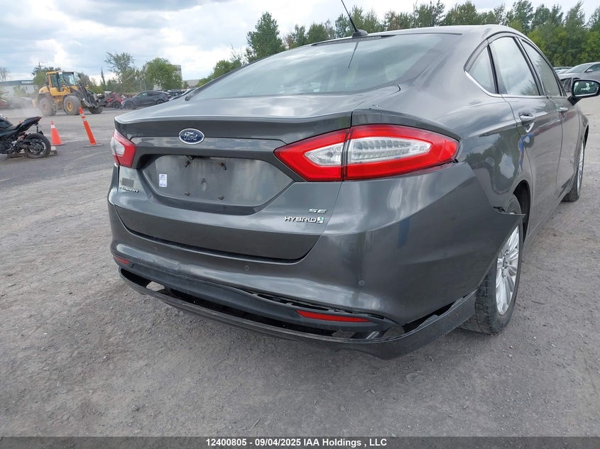 2016 Ford Fusion Se Hybrid VIN: 3FA6P0LU0GR401388 Lot: 12400805