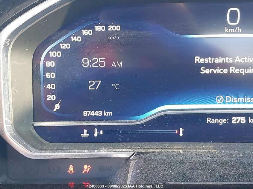 2022 Chevrolet Silverado 1500 High Country VIN: 1GCUDJET5NZ599253 Lot: 12400833