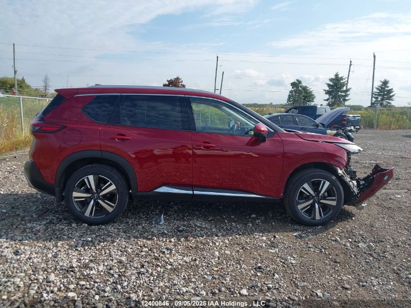 2022 Nissan Rogue Platinum VIN: JN8BT3DDXNW276600 Lot: 12400846