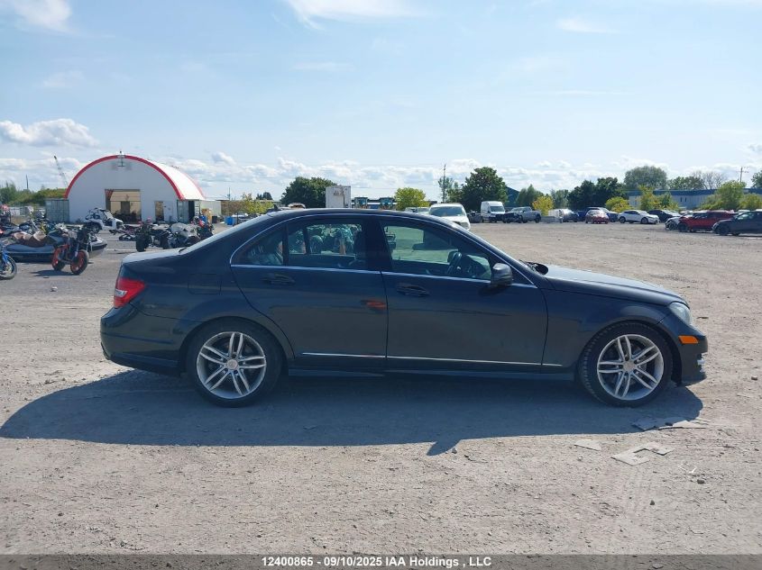2013 Mercedes-Benz C 300 4Matic VIN: WDDGF8AB8DA830971 Lot: 12400865