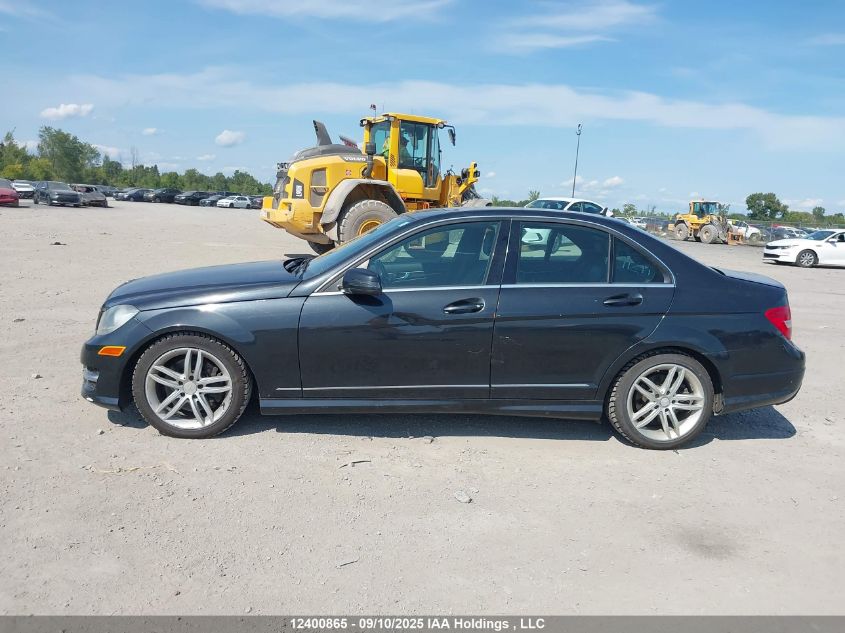 2013 Mercedes-Benz C 300 4Matic VIN: WDDGF8AB8DA830971 Lot: 12400865