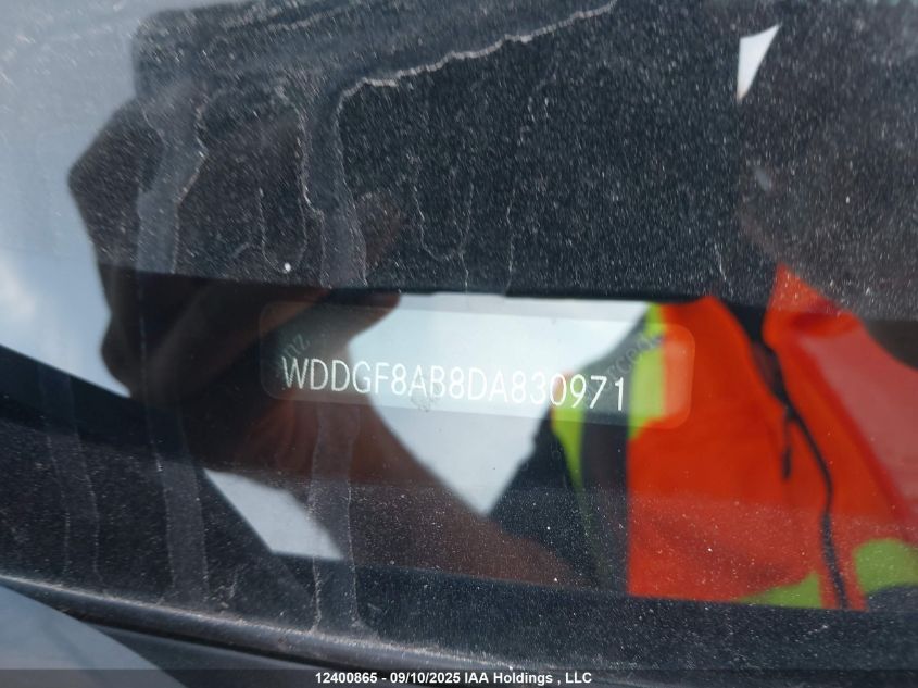 2013 Mercedes-Benz C 300 4Matic VIN: WDDGF8AB8DA830971 Lot: 12400865