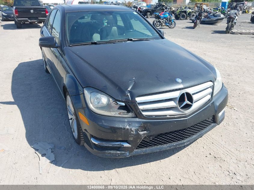 2013 Mercedes-Benz C 300 4Matic VIN: WDDGF8AB8DA830971 Lot: 12400865