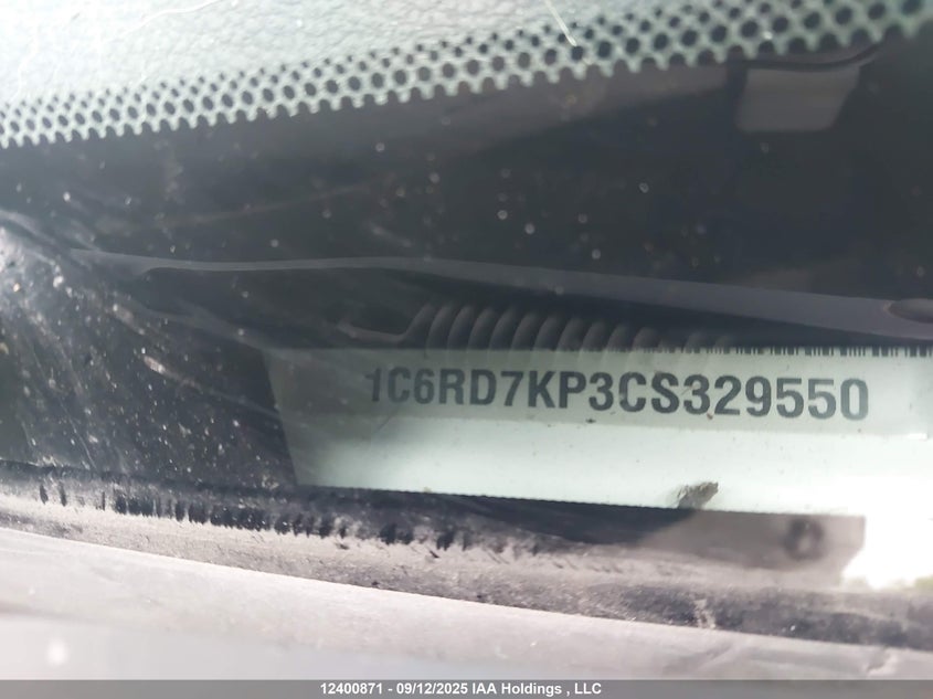 1C6RD7KP3CS329550 2012 RAM 1500 photo no. 9