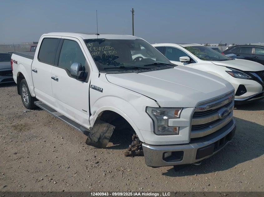 1FTEW1EG1HKE42236 2017 Ford F-150 Lariat auction photo 1