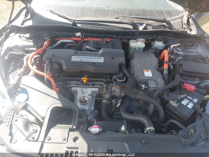 2017 Honda Accord Hybrid Touring VIN: JHMCR6F74HC800710 Lot: 12400957