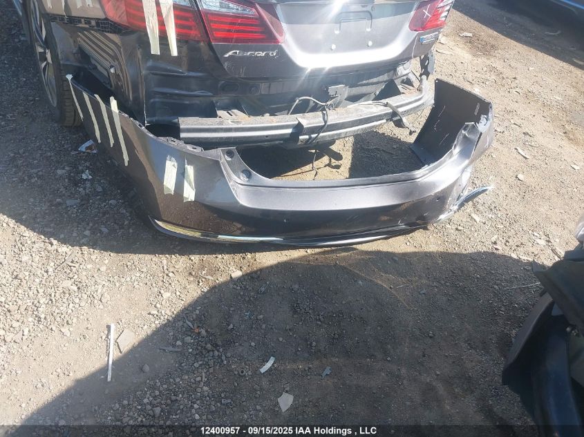 2017 Honda Accord Hybrid Touring VIN: JHMCR6F74HC800710 Lot: 12400957