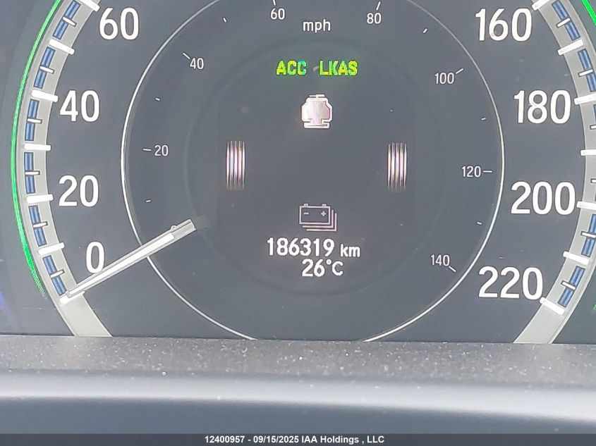 2017 Honda Accord Hybrid Touring VIN: JHMCR6F74HC800710 Lot: 12400957