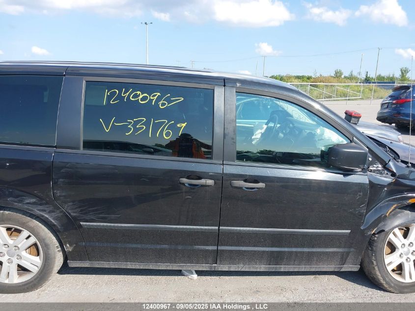 2016 Dodge Grand Caravan Se VIN: 2C4RDGBG9GR331769 Lot: 12400967