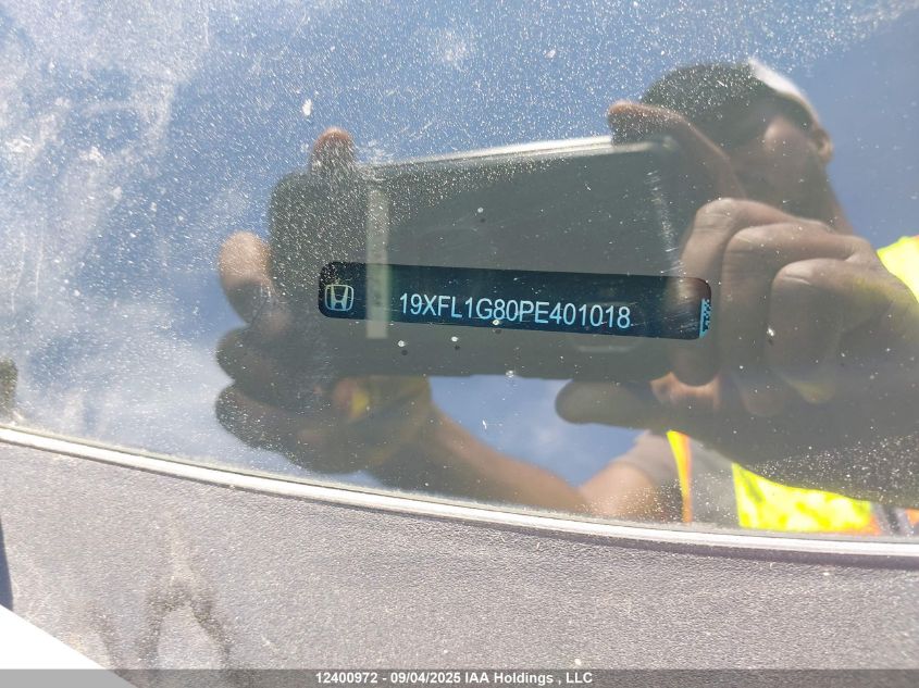 2023 Honda Civic Sport Touring VIN: 19XFL1G80PE401018 Lot: 12400972