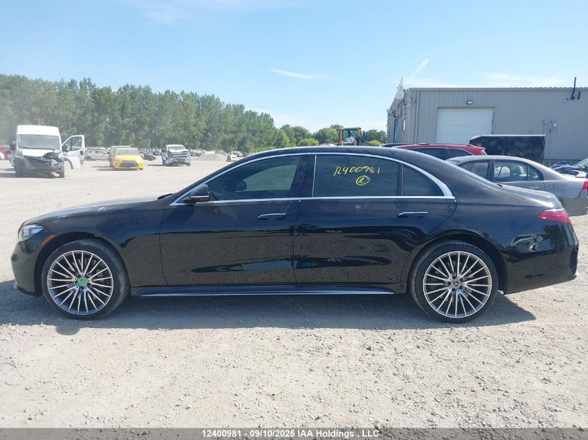 2021 Mercedes-Benz S 580 4Matic VIN: W1K6G7GB2MA062317 Lot: 12400981